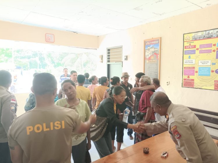POLSEK NITA POLRES SIKKA POLDA NTT LAKSANAKAN PROBLEM SOLVING MASALAH WARGA NITA
