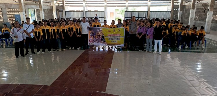 Polres Sikka Polda NTT Kampanyekan Rekrutmen Polri 2026: Bersih, Transparan, Akuntabel, Humanis