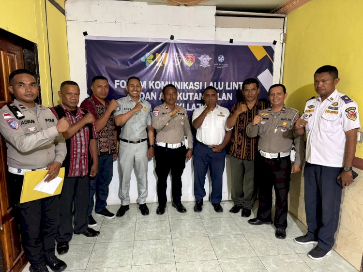 “Sinergi Lintas Instansi, Polres Sikka Polda NTT Fokus Perangi Titik Rawan Laka Lantas”