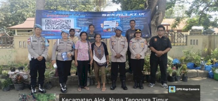 Propam Polres Sikka Polda NTT Luncurkan Inovasi Laporan Online Melalui Barcode Pengaduan Masyarakat