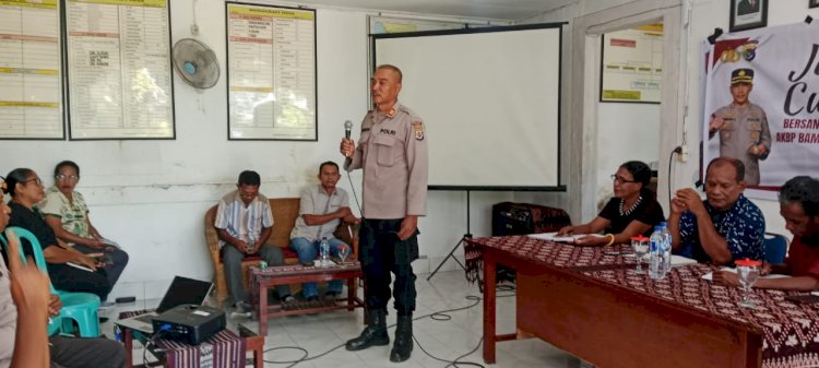 Jumat Curhat Polsek Lela Polres Sikka Polda NTT, Warga Sikka Sampaikan Aspirasi Mulai dari Dugaan Pungli hingga Bom Ikan