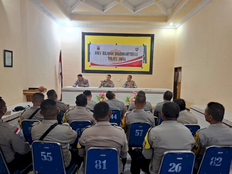 Bhabinkamtibmas Pores Sikka Polda NTT Jadi Garda Terdepan Jaga Kamtibmas Sekaligus Ketahanan Pangan Nasional