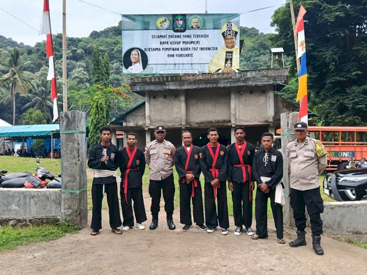 Perayaan Misa Penuh Khidmat: Aparat Berjaga Amankan Prosesi Kaul Kekal di Maumere