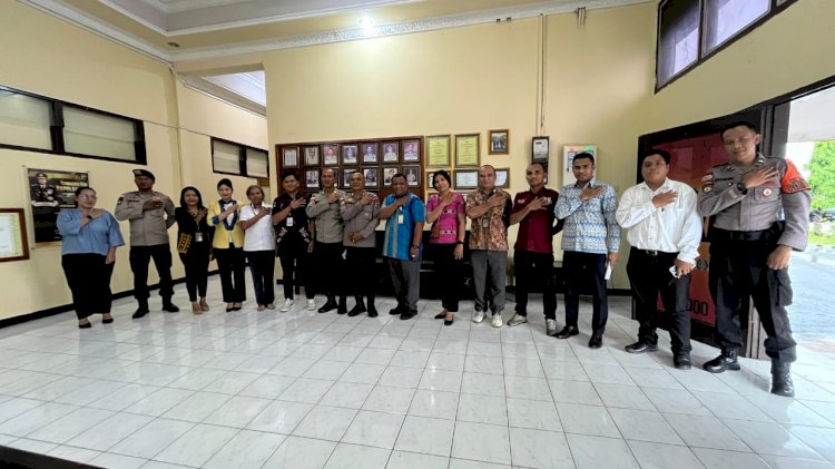 Sinergi Kuat Polres Sikka Polda NTT dan BUMN/BUMD: PAM Obvit Dievaluasi, Kinerja Anggota Tetap Dinilai Baik