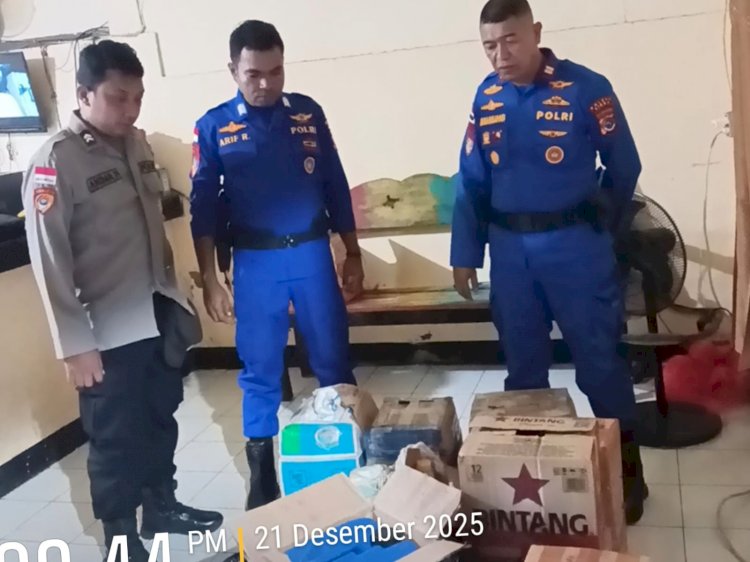 Operasi Lilin Turangga 2025: Ratusan Penumpang Aman, 232 Liter Miras Ilegal Digagalkan di Pelabuhan L. Say Maumere