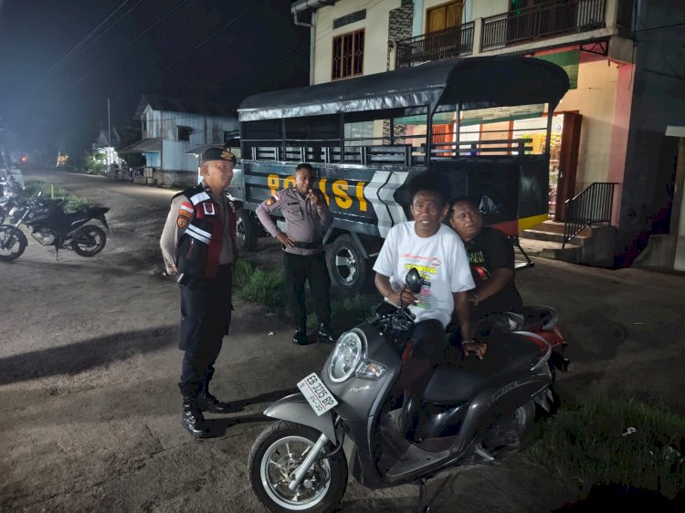 Patroli Masif Polres Sikka Polda NTT, Objek Vital hingga Pemukiman Aman Terkendali
