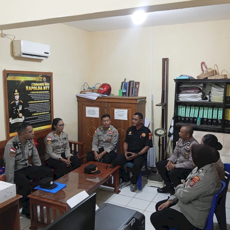 Perkuat Kehumasan Digital, Kasi Humas Polres Sikka Polda NTT Sosialisasikan Perkap Nomor 6 Tahun 2023 kepada Personel