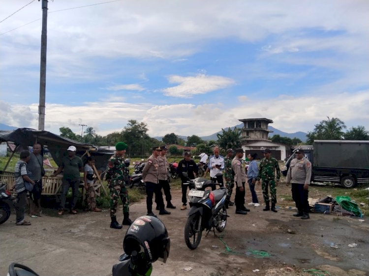 Di Bawah Pengamanan Polsek Kewapante Polres Sikka, Penertiban Lahan Koperasi Merah Putih Desa Geliting Berlangsung Tertib