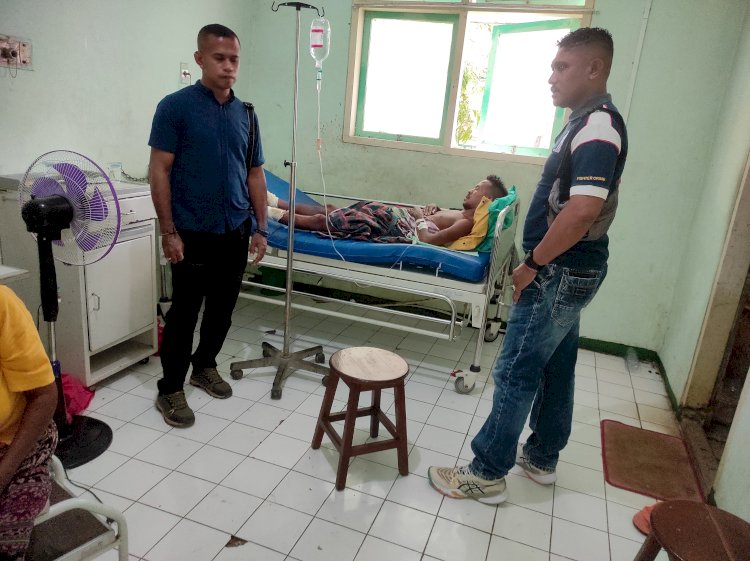 Sentuhan Kemanusiaan Polres Sikka Polda NTT di Balik Penanganan Kasus Kebakaran Wolomarang