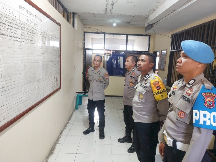 24 Jam Tanpa Gangguan, Polres Sikka Polda NTT Tegakkan Disiplin dan Keamanan Menyeluruh