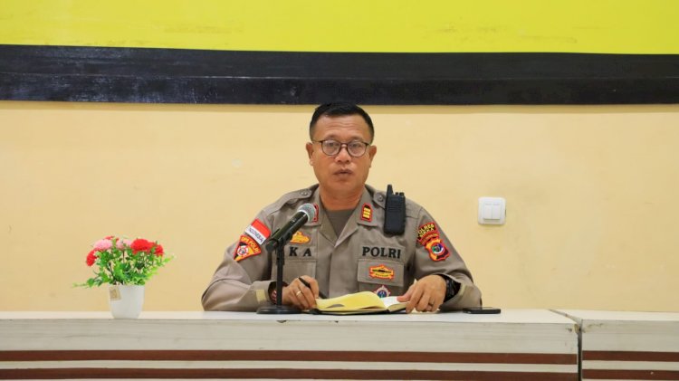 Polres Sikka Polda NTT Matangkan Pengamanan Turnamen Sepak Bola U-17, Rakor Digelar Sejak Dini Demi Jamin Keamanan dan Ketertiban