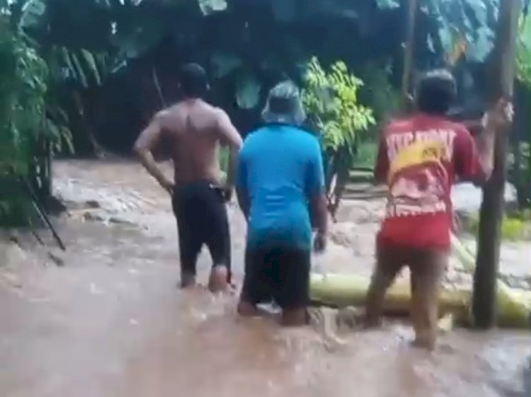 Drainase Tak Memadai, Hujan Lebat Kembali Datangkan Banjir di Wailiti Sikka
