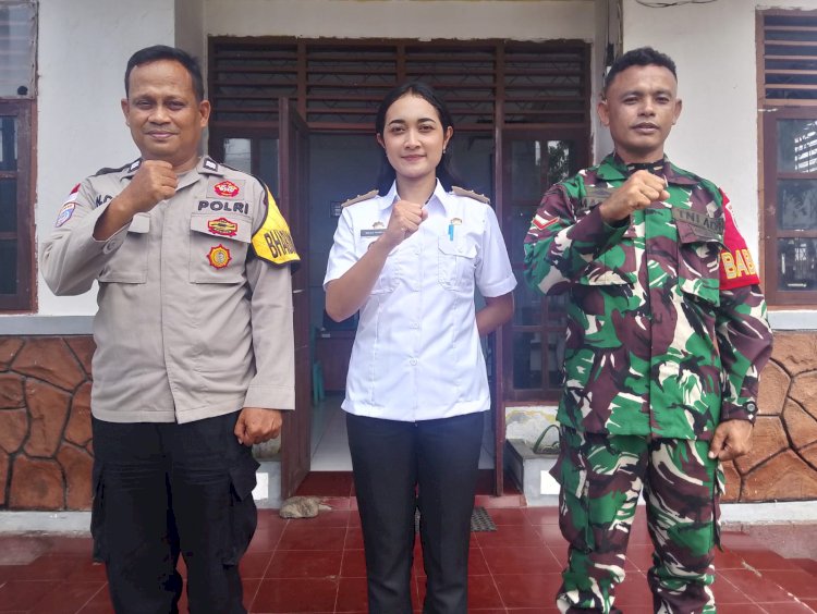Dari Sambang Kamtibmas hingga Pengukuran Tanah, Bhabinkamtibmas Polsek Alok Polres Sikka Hadir Menjaga Kondusivitas Wilayah