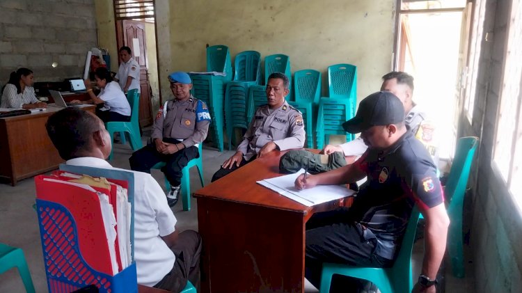 Kapolsek Bola Konsisten Perkuat Desa, Antisipasi Judi dan Konflik Jelang Pilkades