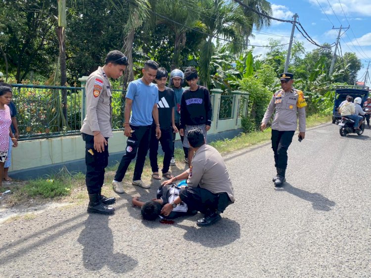 Redam Tawuran hingga Evakuasi Korban Laka, Patroli Presisi Polres Sikka Polda NTT Hadir Nyata di Tengah Masyarakat