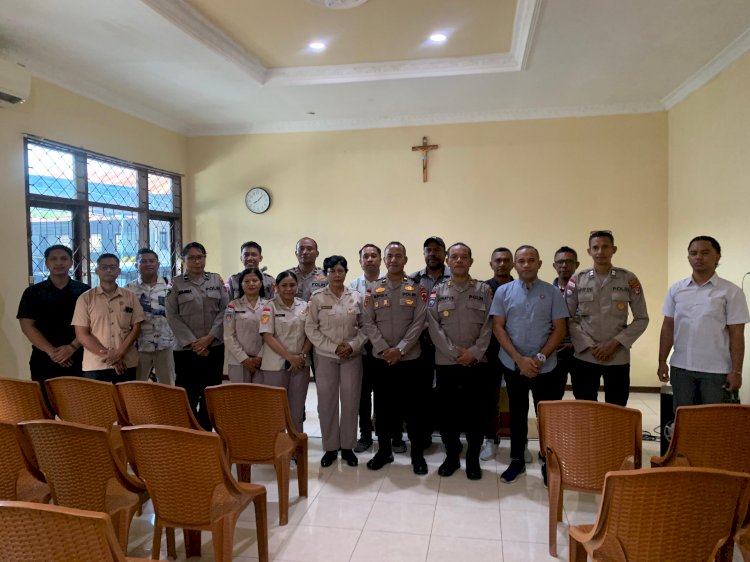 Pembinaan Rohani Virtual Polres Sikka Polda NTT: Perkuat Iman, Teguhkan Integritas, Mantapkan Pengabdian