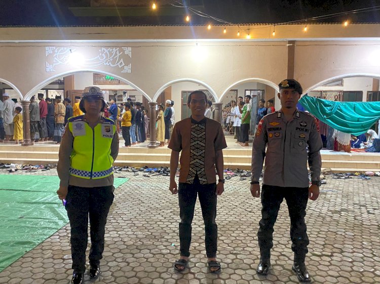 Dari Kota hingga Pelosok, Polres Sikka Polda NTT Hadir Mengawal Sholat Tarawih dan Witir Ramadhan 1447 H