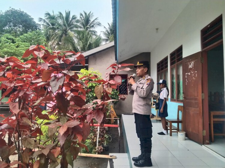 Bangun Generasi Berkarakter, Polres Sikka Polda NTT Gaungkan Anti-Bullying dan Bijak Bermedsos