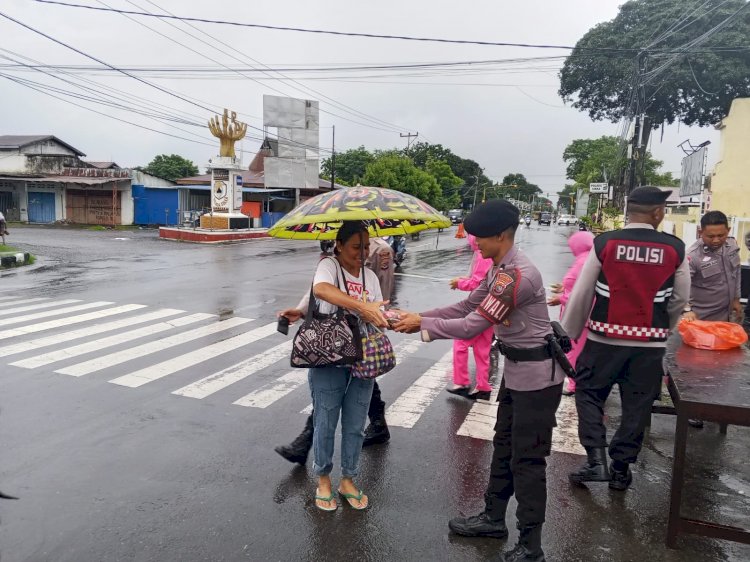 Sore Penuh Berkah, Polres Sikka dan Bhayangkari Hangatkan Ramadan dengan Takjil
