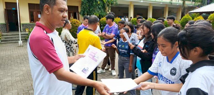Jemput Generasi Terbaik, Bag SDM Polres Sikka Polda NTT Sosialisasikan Rekrutmen Polri 2026