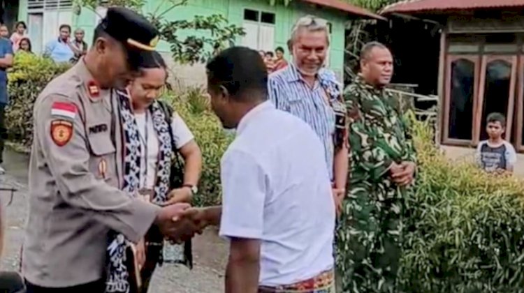 Sosialisasi KUHP di Nelle Barat, Kapolsek Nelle Ajak Warga Bangun Kecerdasan Spiritual, Emosional dan Intelektual