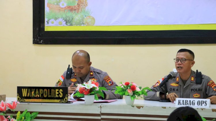 “Rapat Lintas Sektoral Digelar, Polres Sikka Siapkan Pengamanan Maksimal Semana Santa 2026”