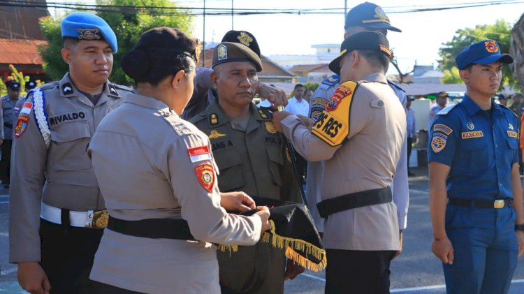 Pengamanan Paskah Dimulai, Polres Sikka Gelar Apel Pasukan Operasi Semana Santa Turangga 2026