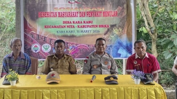 “Pesan Kuat Kapolsek Nita: Transparansi Pembangunan dan Kesadaran Kesehatan adalah Tanggung Jawab Bersama”