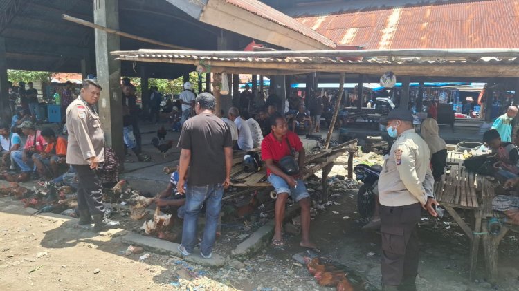 Menjaga Nadi Ekonomi Rakyat: Polsek Alok Polres Sikka Perketat Pengamanan, Praktik Judi dan Kriminalitas Ditekan