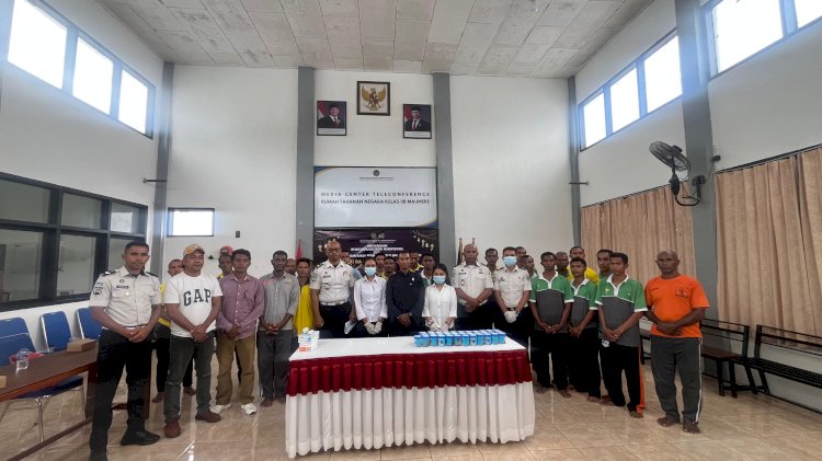 MEMBENTENGI BALIK JERUJI: Sinergi Tajam Satresnarkoba Polres Sikka dan Rutan Maumere Sapu Bersih Ancaman NAPZA