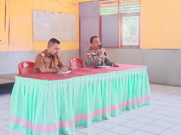 Sinergi Lintas Sektor Alok Diperkuat: Polsek Alok, Pemerintah, dan Masyarakat Bersatu Tekan Judi dan Gangguan Kamtibmas