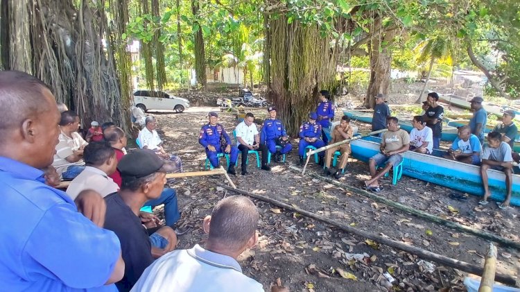“Laut Bukan untuk Dirusak: Sutuan Polairud Polres Sikka Gaungkan Perang Melawan Penangkapan Ilegal”