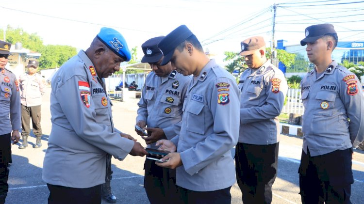“Satu Komando dari Apel Fungsi, Satu Aksi lewat Gaktibplin: Polres Sikka Bersih Pelanggaran Internal”