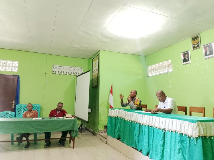 Polsek Kewapante Polres Sikka Hadirkan Solusi, Konflik Tanah Warga Berakhir Damai