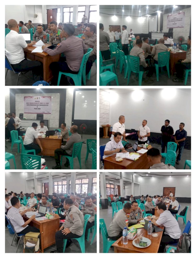 Audit Ketat hingga Malam Hari, Itwasda Polda NTT Pastikan Kesiapan dan Profesionalisme Polres Sikka