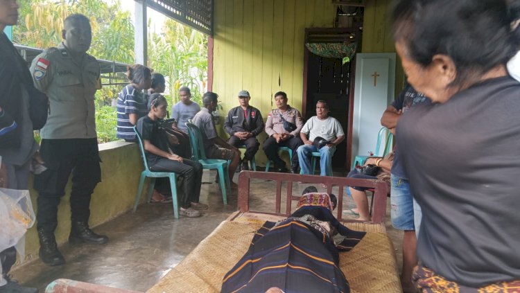 “Sigap dan Profesional, Polsek Nelle Polres Sikka Pastikan Penemuan Mayat di Koting Bukan Kasus Kriminal”