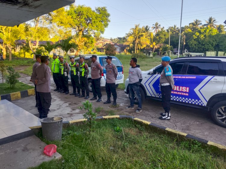 “Apel Subuh Polres Sikka: Kunci Sukses Pengamanan Farmer Field Day yang Aman dan Kondusif”