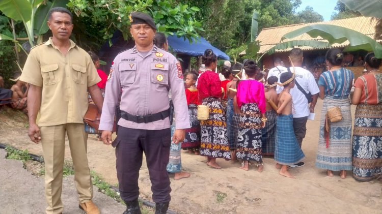 Kawal Ketat Wisatawan Mancanegara, Polres Sikka Pastikan Dua Sanggar Budaya di Sikka Tetap Kondusif