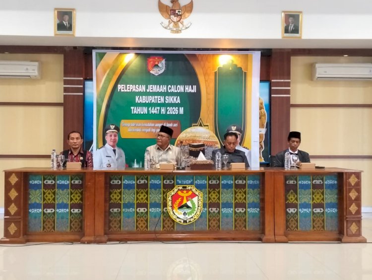 Kabag SDM Polres Sikka Ikuti Pelepasan Jemaah Haji Sikka, Ribuan Doa Mengiringi Langkah ke Tanah Suci