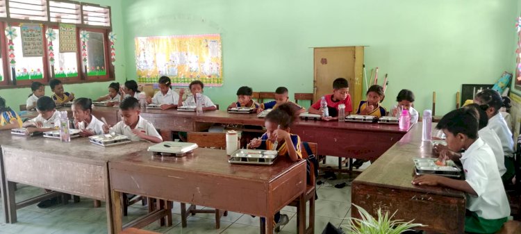 Belasan Dapur SPPG Bergerak Serentak, Program MBG Sikka Sentuh Sekolah hingga Posyandu