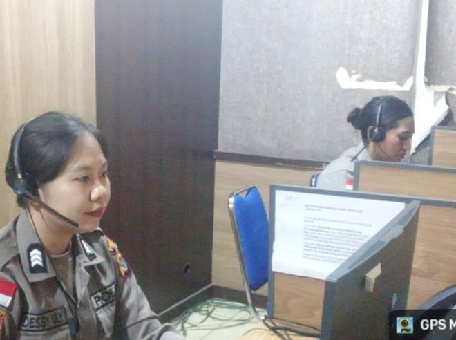 “Siaga Panggilan Mendesak, Operator 110 Polres Sikka Berdiri di Garda Terdepan Respons Cepat”