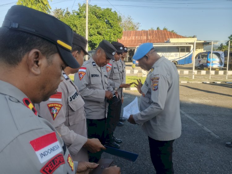 Disiplin Diperketat Lewat Gaktibplin, Pimpinan Fungsi Tegaskan Integritas dan Profesionalisme Personel