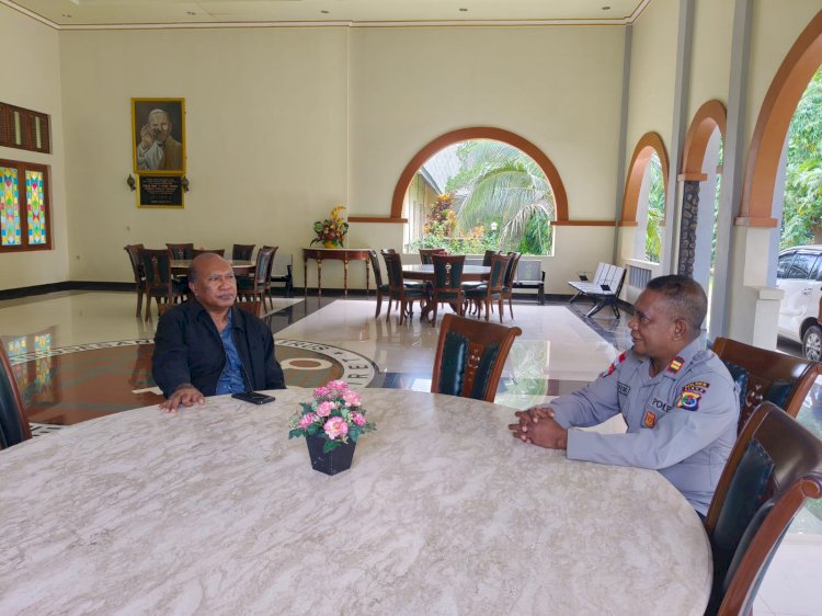 “Jelang Pentahbisan Akbar di Ritapiret, Polsek Nita Polres Sikka Bergerak Cepat Siapkan Pengamanan”