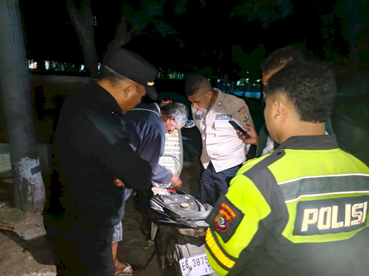 Polres Sikka dan Polsek Jajaran Sikat Titik Rawan, Miras Jalanan hingga Balap Liar Ditertibkan