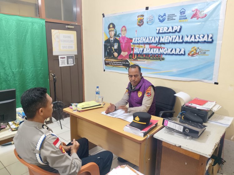 Saat Kecemasan Menggerus Semangat Seorang Anggota, Terapi USEFT Polres Sikka Hadir Mengembalikan Harapan