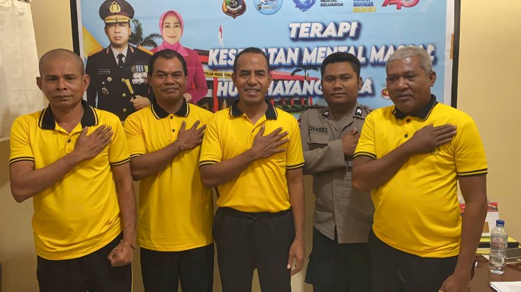 Terapi USEFT Jadi Langkah Humanis Bag SDM Polres Sikka dalam Mendukung Pemulihan Personel