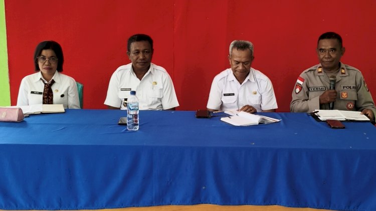 Kapolsek Nita Tegaskan Soliditas Personel, Perkuat Pengamanan Pilkades Serentak dan Sukseskan HUT RI ke-81