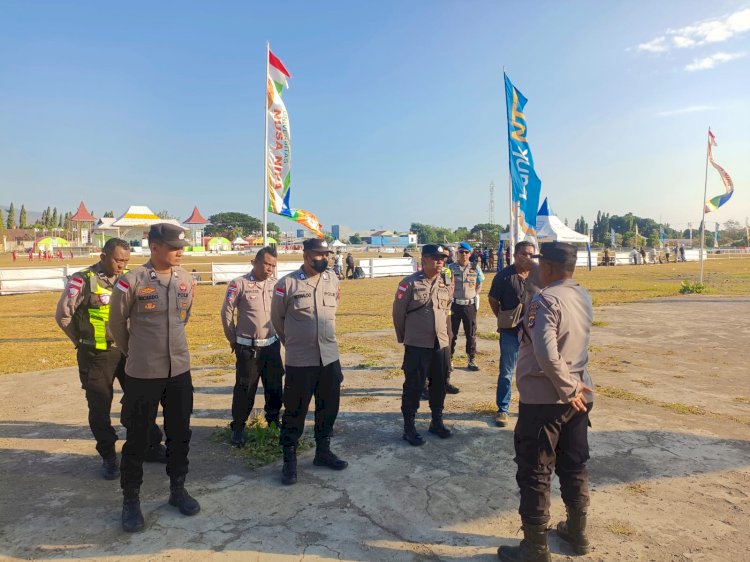 BMP Flores Timur dan Persebata Lembata Berbagi Angka 1–1, Pengamanan Polres Sikka Pastikan Pertandingan Berlangsung Aman dan Kondusif