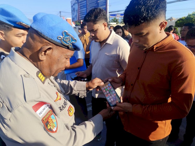 “Perkuat Integritas Internal, Propam Polres Sikka Gelar Ops Gaktibplin”