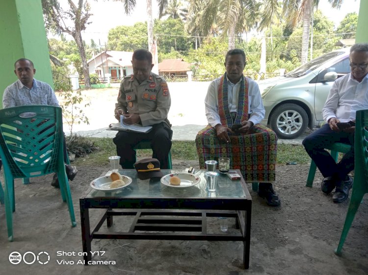 “Bencana Melanda, Pemerintah dan Polsek Nita Polres Sikka Bersatu Perkuat Mitigasi di Kecamatan Nita”